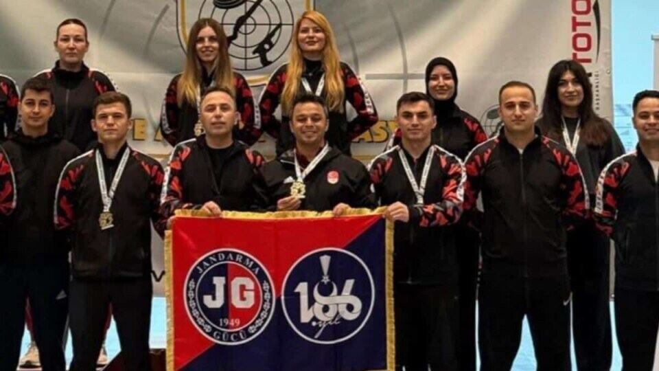 Jandarma Gücü Atış Takımı, Mersin’deki Havalı Silahlar Kupası’ndan 7 Madalya ile Ayrıldı