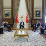 Ankara’da Cumhurbaşkanı Erdoğan, NATO Genel Sekreteri Rutte ile Bir Araya Geldi