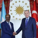 Cumhurbaşkanı Erdoğan ve Somali Lideri Mahmud Dolmabahçe’de Görüştü