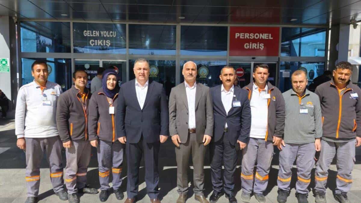 Şanlıurfa GAP Havalimanı’nda Çalışanlarla Üyelerin Talepleri Görüşüldü