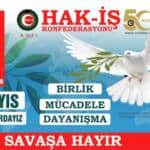 HAK-İŞ 1 Mayıs Birlik ve Dayanışma Günü’nü Bu Yıl Bursa Gökdere Meydanı’nda Düzenleyecek